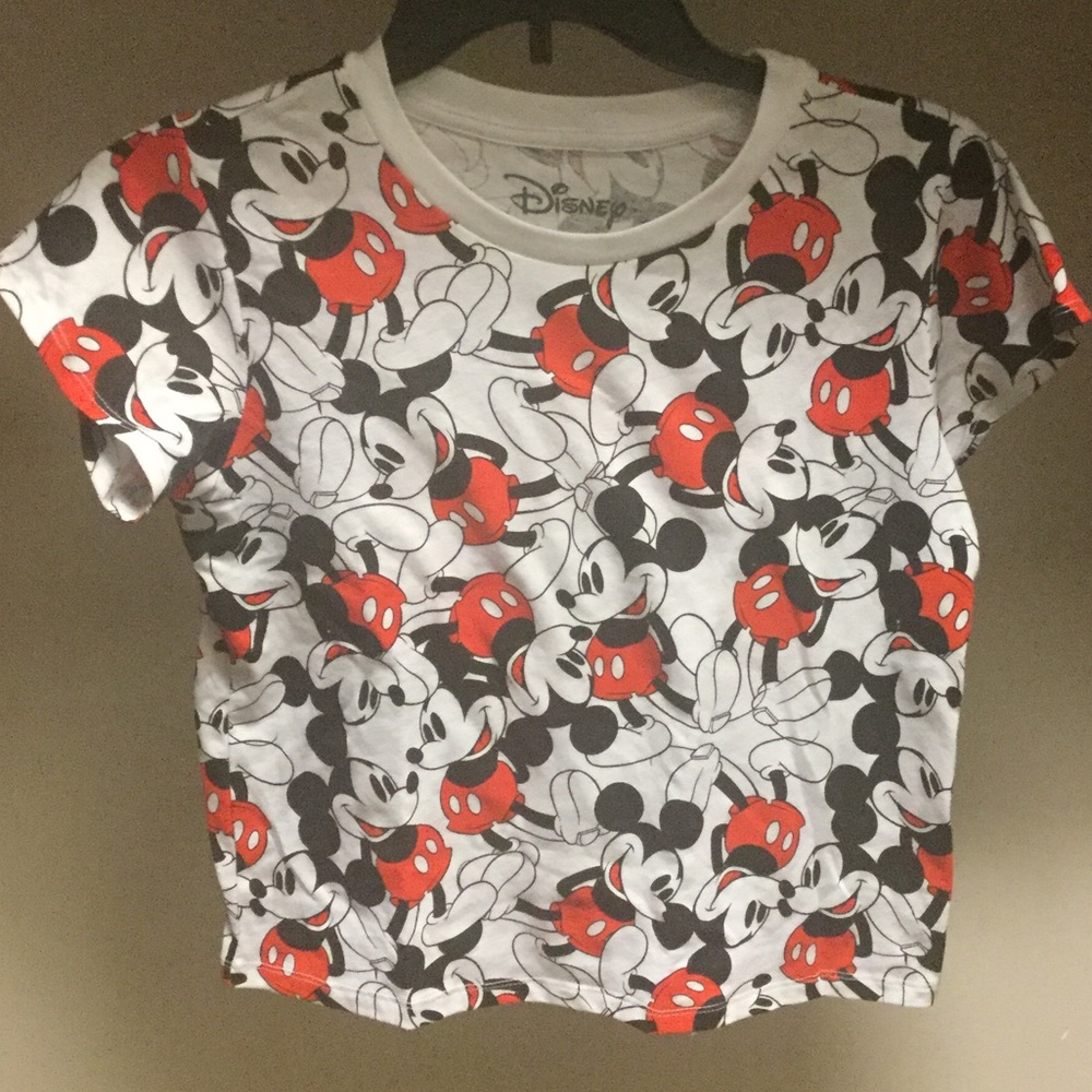 Mickey Mouse Cropped Top